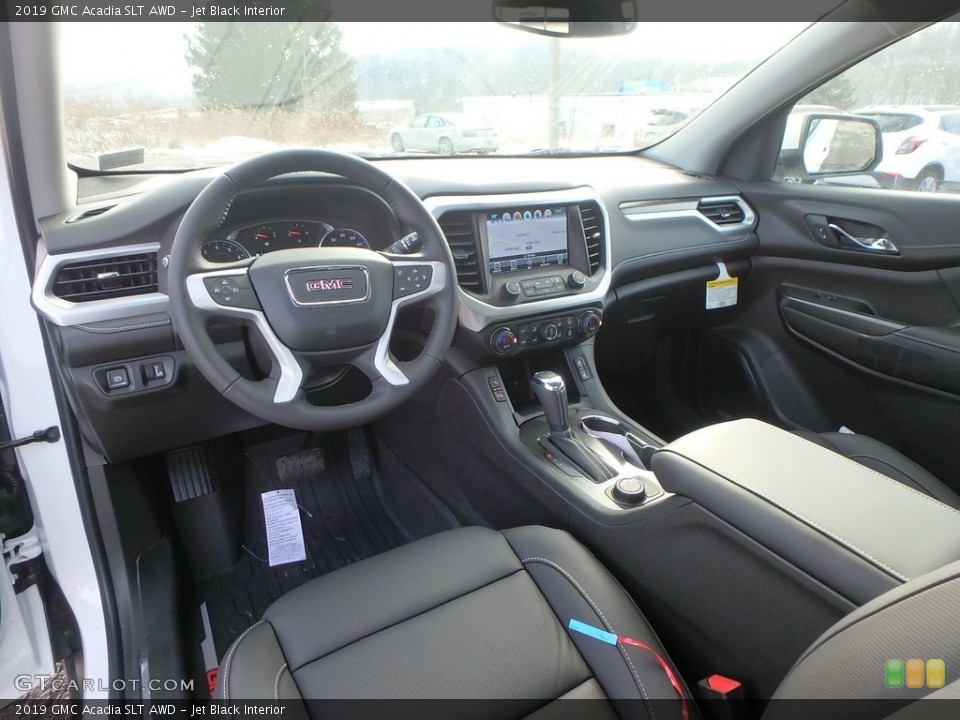 Jet Black Interior Photo for the 2019 GMC Acadia SLT AWD #131465730