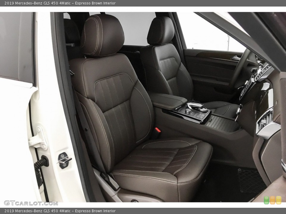 Espresso Brown Interior Photo for the 2019 Mercedes-Benz GLS 450 4Matic #131466192