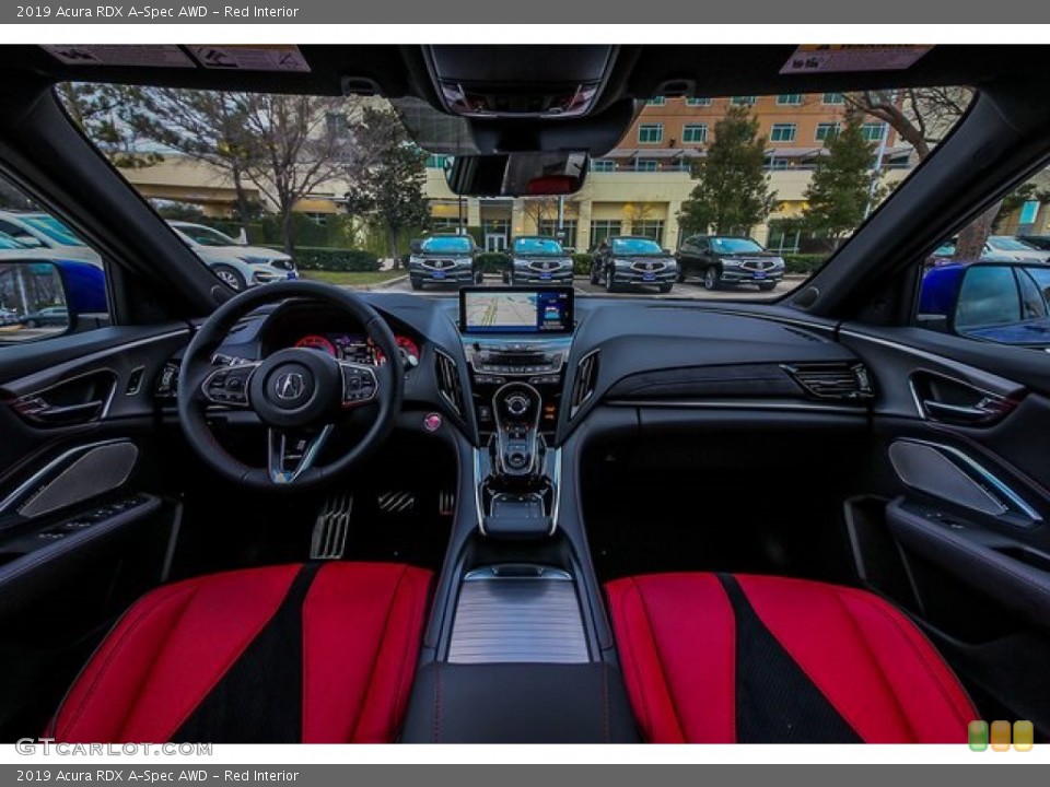Red Interior Photo for the 2019 Acura RDX A-Spec AWD #131466519