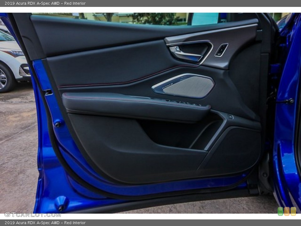 Red Interior Door Panel for the 2019 Acura RDX A-Spec AWD #131466675