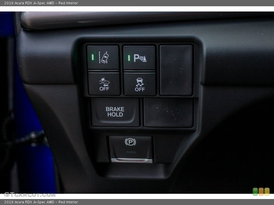 Red Interior Controls for the 2019 Acura RDX A-Spec AWD #131467497