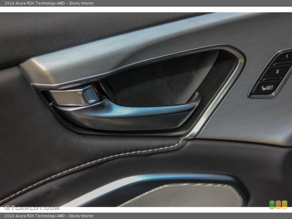 Ebony Interior Controls for the 2019 Acura RDX Technology AWD #131467842