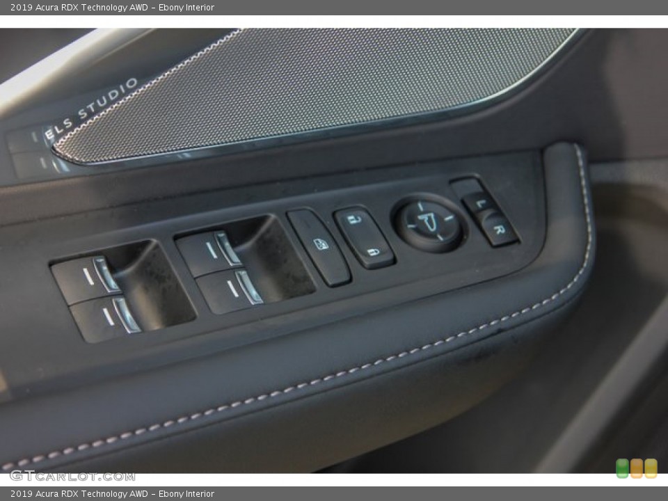 Ebony Interior Controls for the 2019 Acura RDX Technology AWD #131467920
