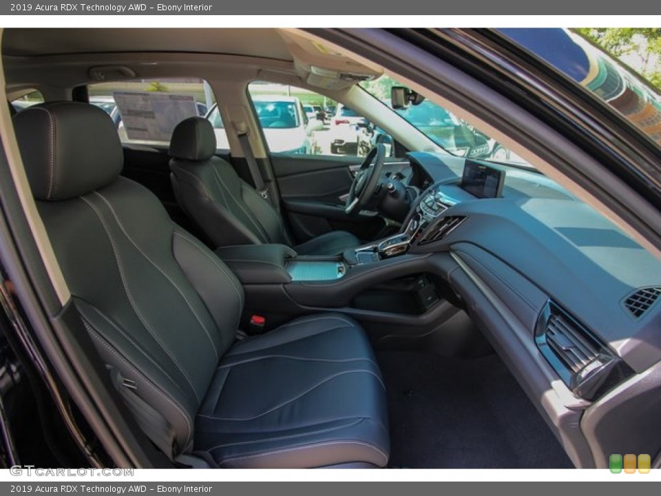 Ebony Interior Front Seat for the 2019 Acura RDX Technology AWD #131468292