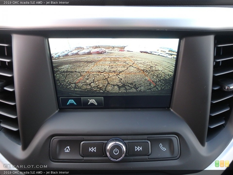Jet Black Interior Controls for the 2019 GMC Acadia SLE AWD #131470521