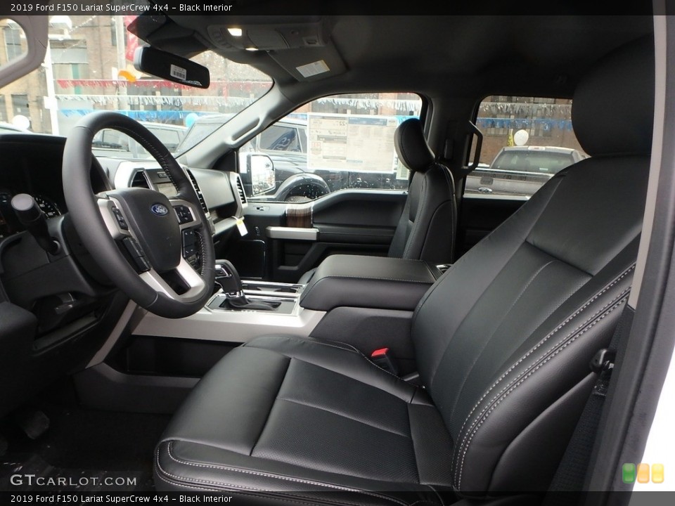 Black Interior Photo for the 2019 Ford F150 Lariat SuperCrew 4x4 #131473200
