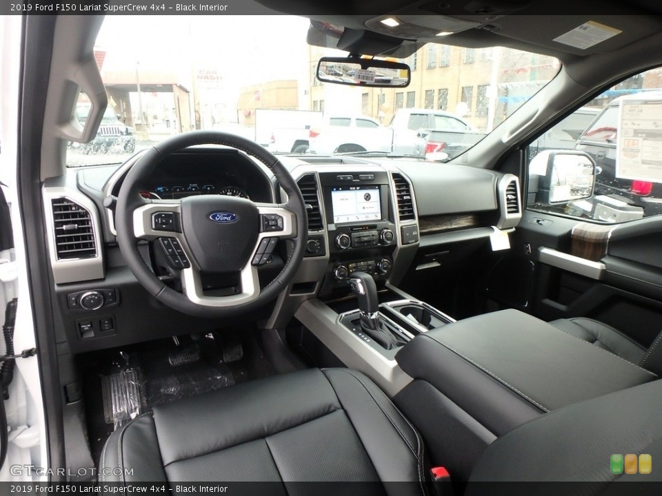 Black Interior Photo for the 2019 Ford F150 Lariat SuperCrew 4x4 #131473251
