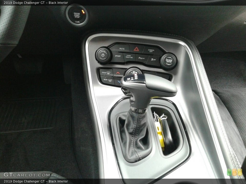 Black Interior Transmission for the 2019 Dodge Challenger GT #131480557