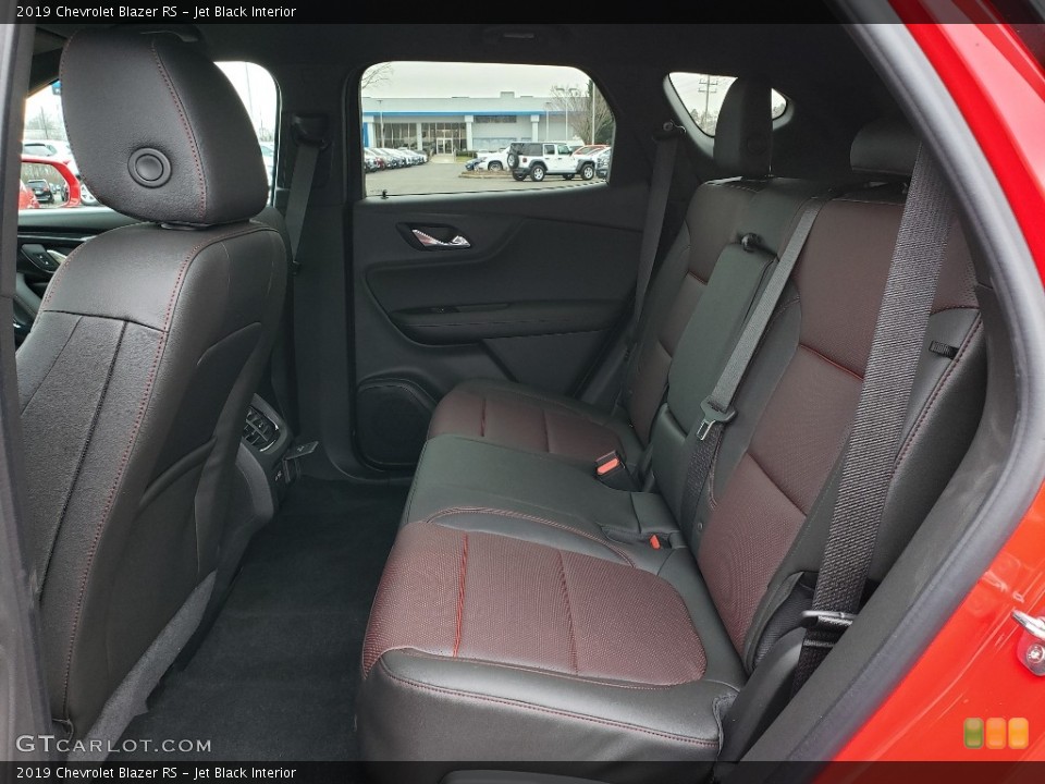 Jet Black Interior Rear Seat for the 2019 Chevrolet Blazer RS #131481159