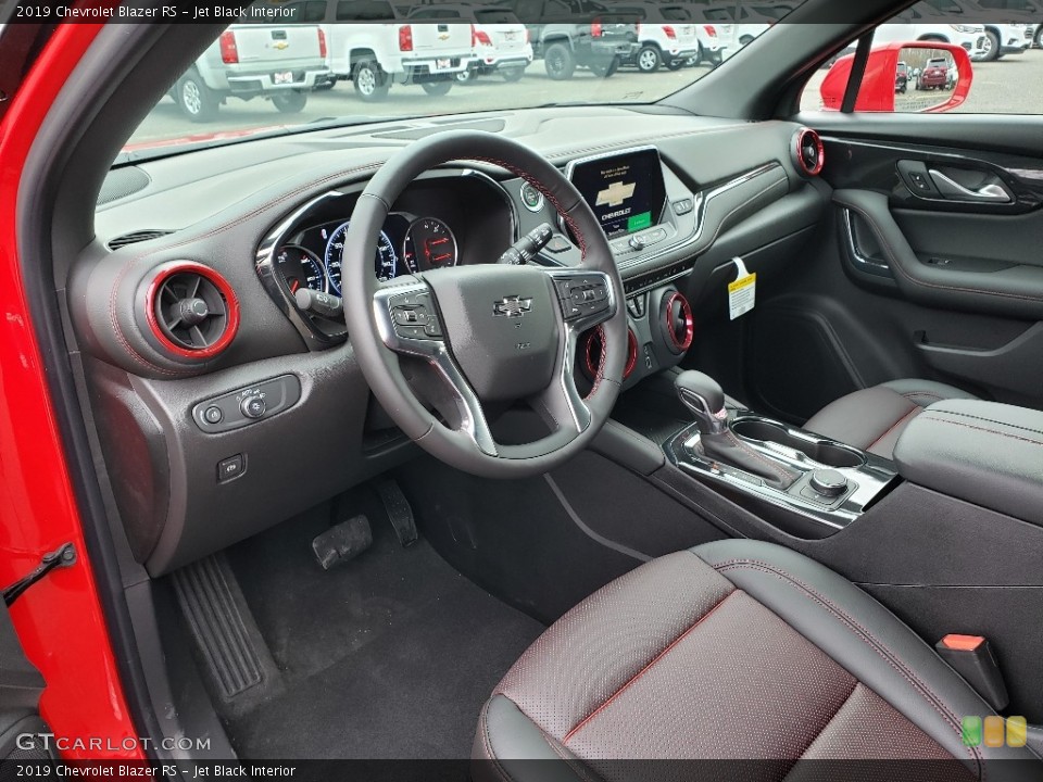 Jet Black Interior Photo for the 2019 Chevrolet Blazer RS #131481177