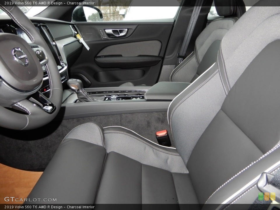 Charcoal Interior Front Seat for the 2019 Volvo S60 T6 AWD R Design #131481345