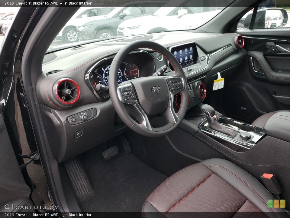 Jet Black Interior Photo for the 2019 Chevrolet Blazer RS AWD #131481471