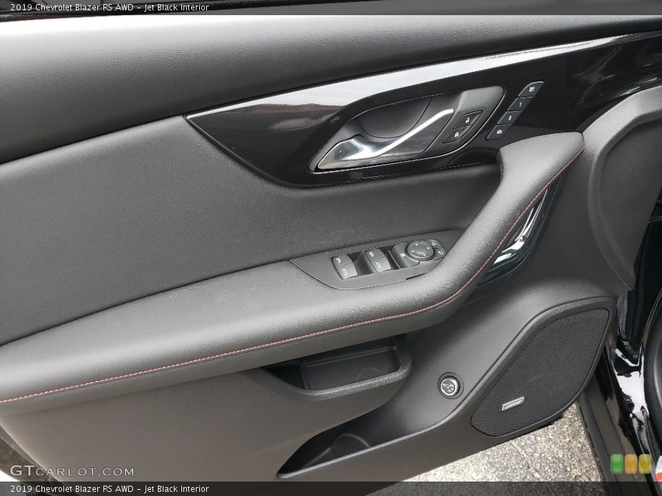 Jet Black Interior Door Panel for the 2019 Chevrolet Blazer RS AWD #131481480