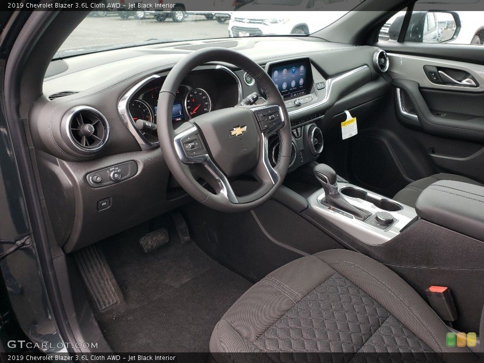 Jet Black Interior Photo for the 2019 Chevrolet Blazer 3.6L Cloth AWD #131481588