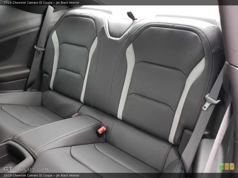 Jet Black Interior Rear Seat for the 2019 Chevrolet Camaro SS Coupe #131482533