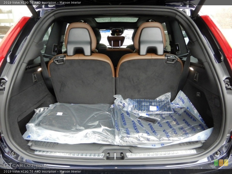 Maroon Interior Trunk for the 2019 Volvo XC90 T6 AWD Inscription #131484240