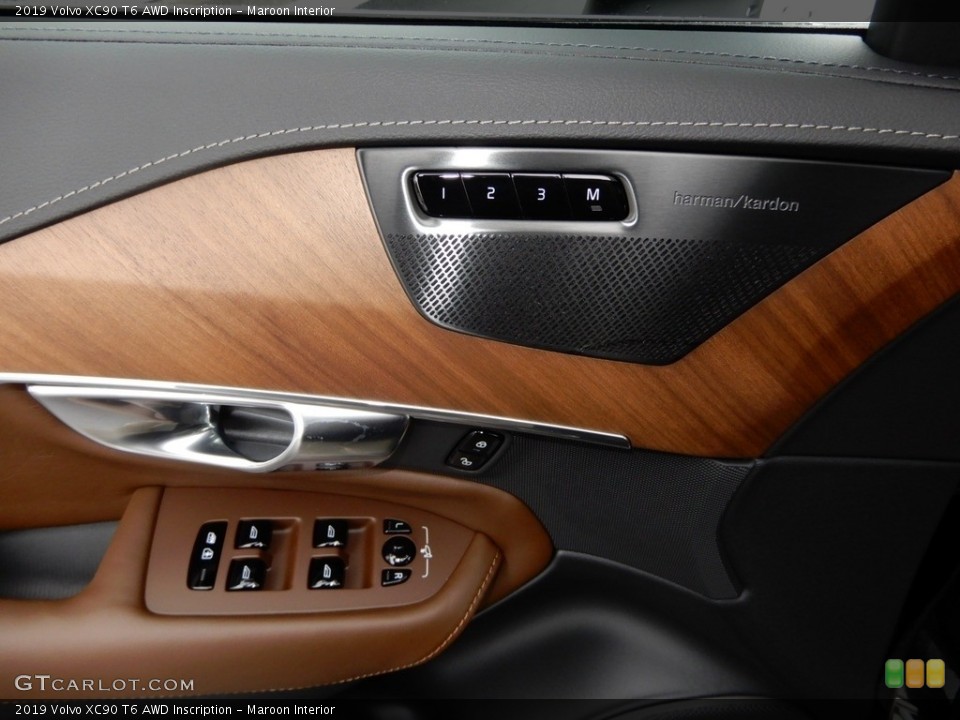 Maroon Interior Door Panel for the 2019 Volvo XC90 T6 AWD Inscription #131484306