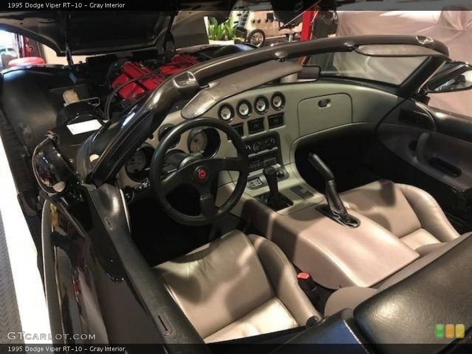 Gray 1995 Dodge Viper Interiors