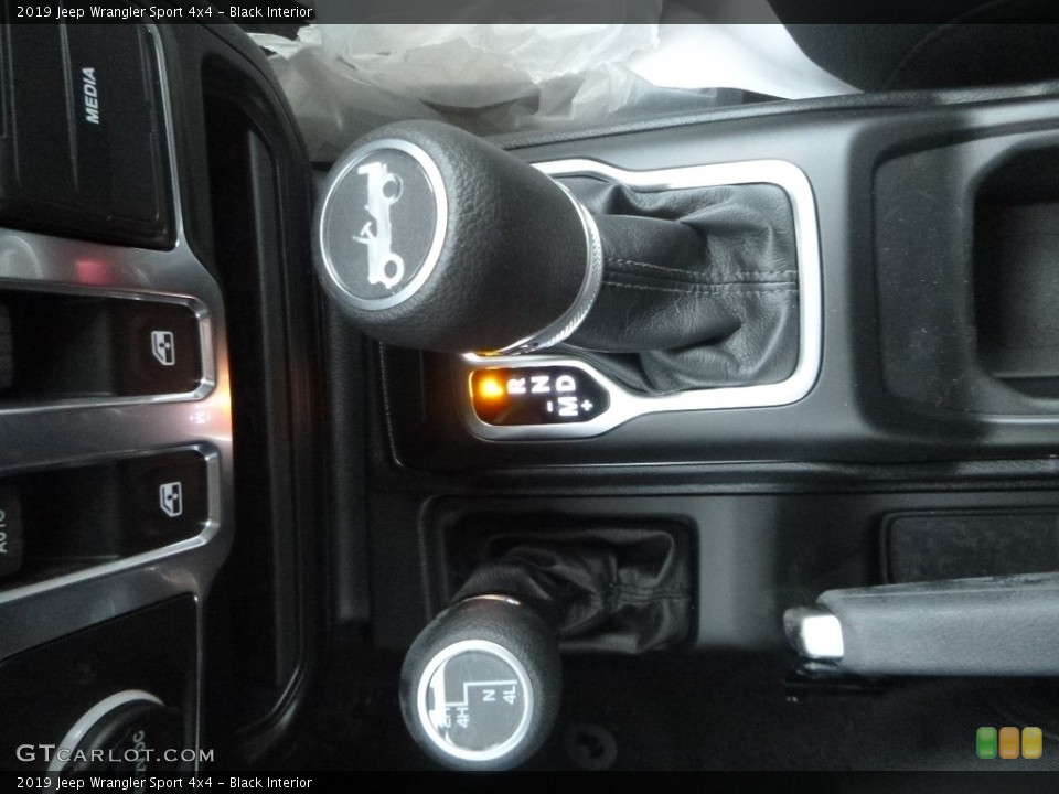 Black Interior Transmission for the 2019 Jeep Wrangler Sport 4x4 #131496148