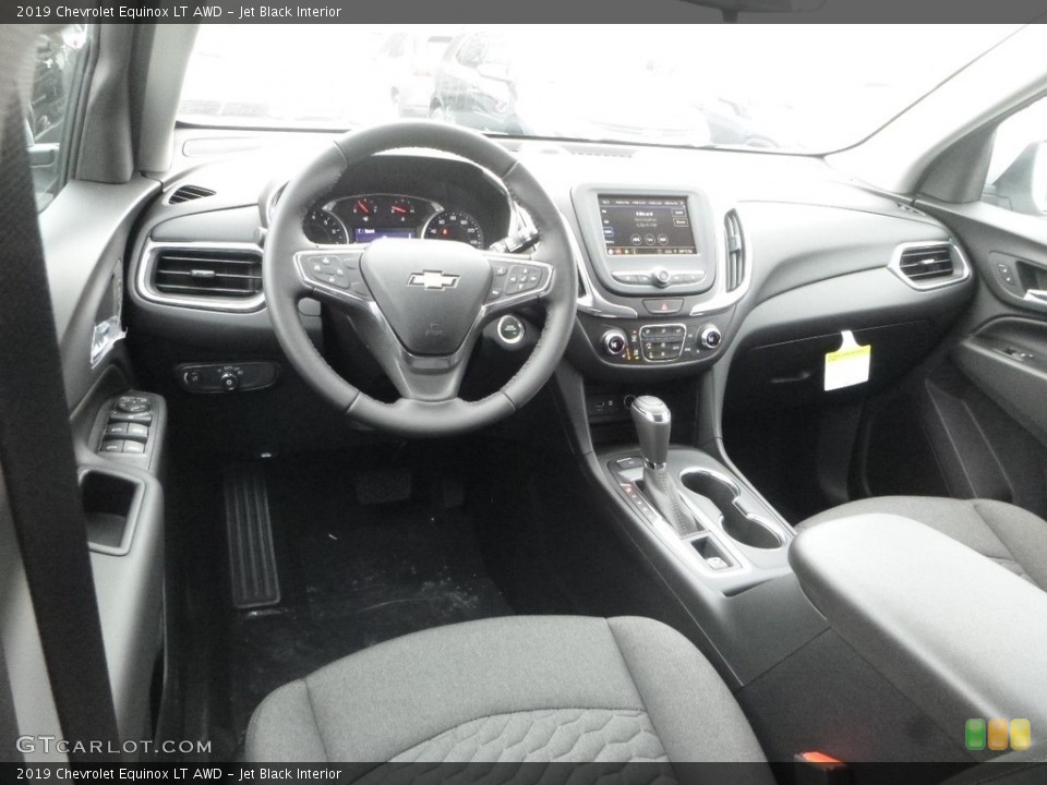 Jet Black Interior Photo for the 2019 Chevrolet Equinox LT AWD #131500411