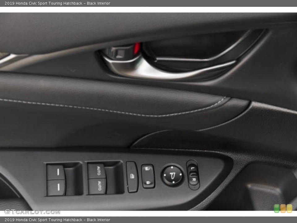 Black Interior Controls for the 2019 Honda Civic Sport Touring Hatchback #131501878