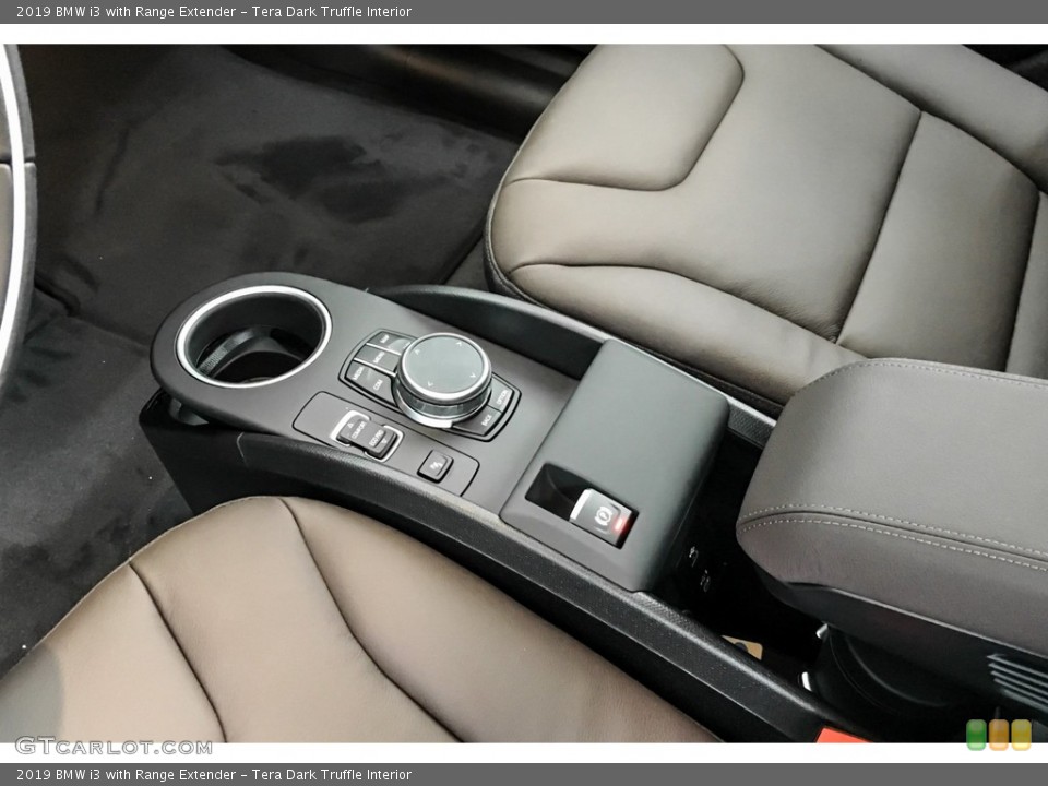 Tera Dark Truffle Interior Controls for the 2019 BMW i3 with Range Extender #131508622