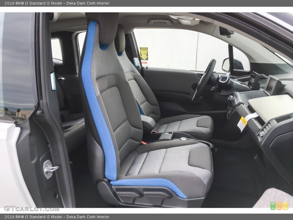 Deka Dark Cloth Interior Front Seat for the 2019 BMW i3  #131508778