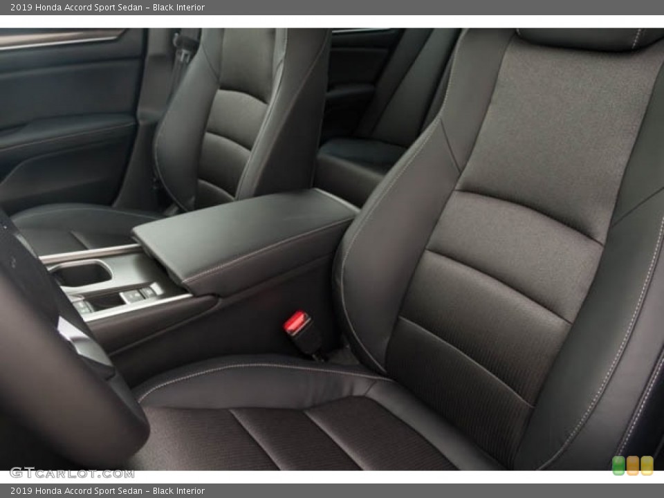 Black Interior Front Seat for the 2019 Honda Accord Sport Sedan #131509693