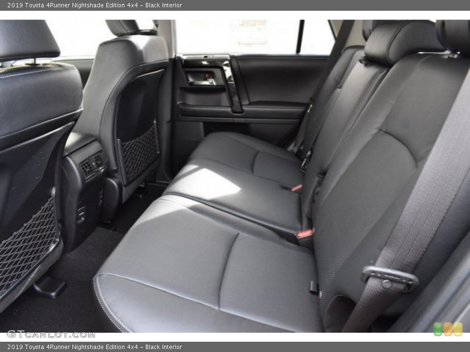 Black Interior Rear Seat for the 2019 Toyota 4Runner Nightshade Edition 4x4 #131511058