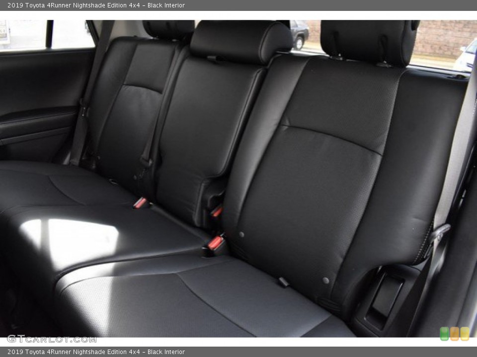 Black Interior Rear Seat for the 2019 Toyota 4Runner Nightshade Edition 4x4 #131511070