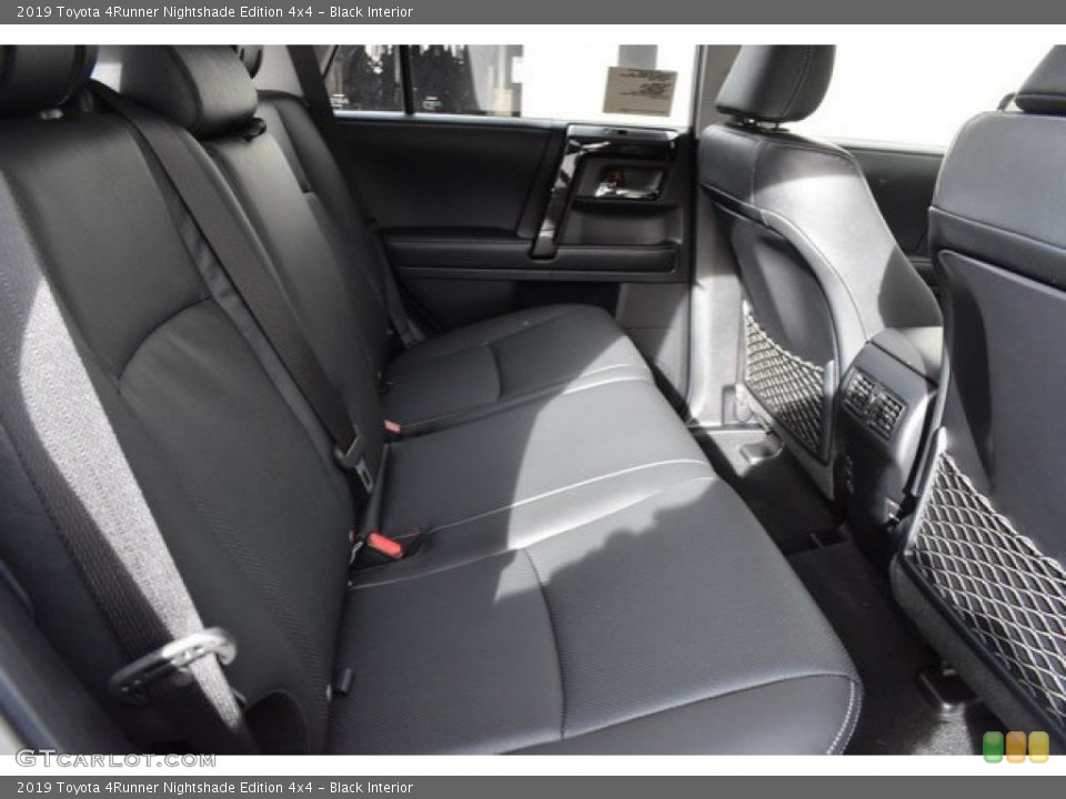 Black Interior Rear Seat for the 2019 Toyota 4Runner Nightshade Edition 4x4 #131511085