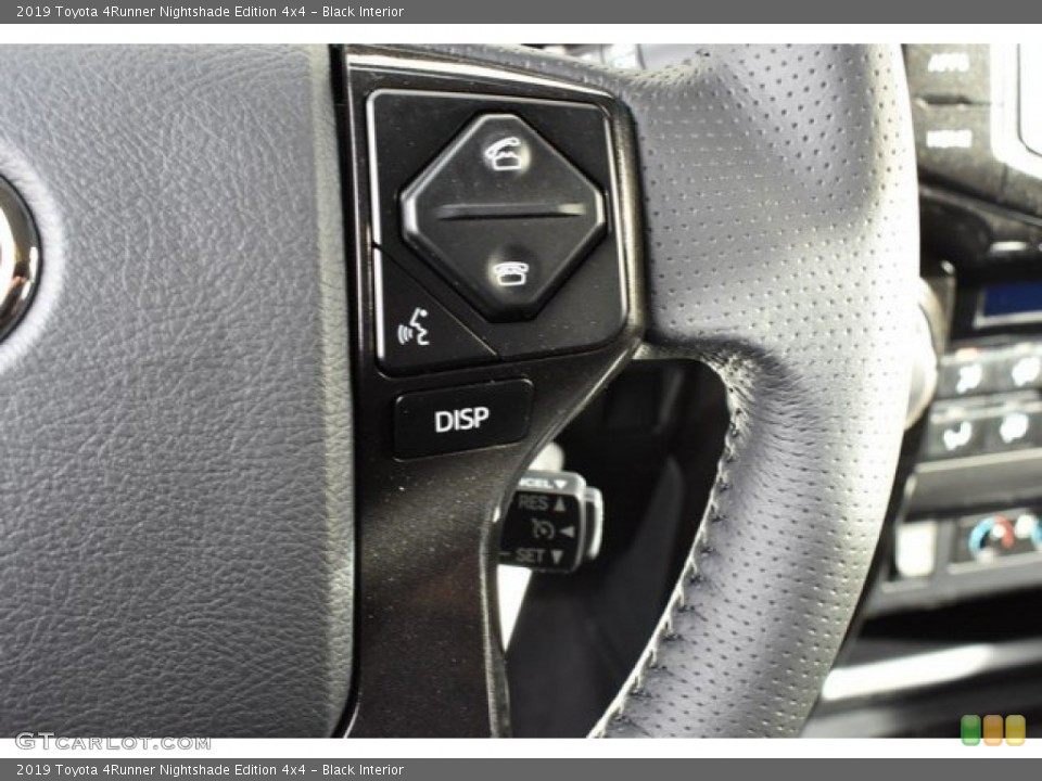 Black Interior Steering Wheel for the 2019 Toyota 4Runner Nightshade Edition 4x4 #131511214