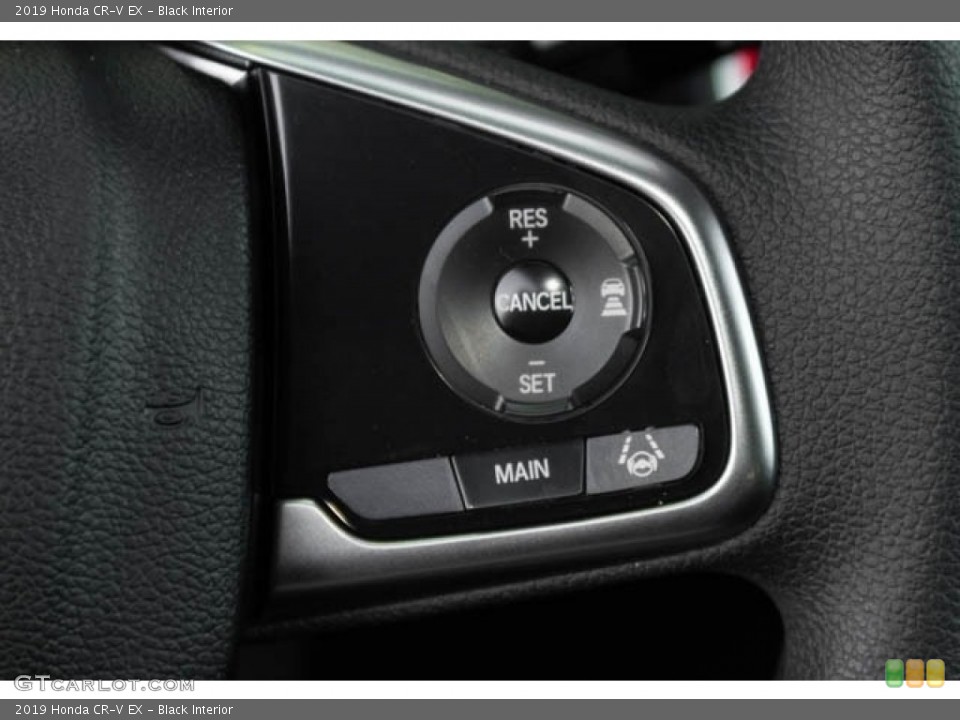 Black Interior Steering Wheel for the 2019 Honda CR-V EX #131513938