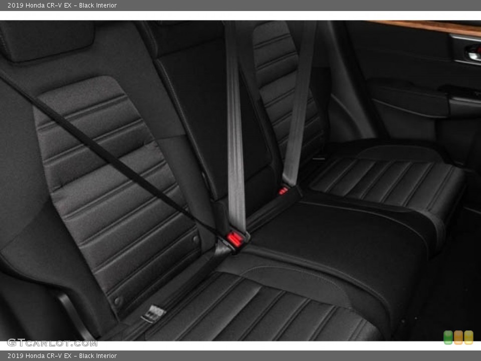 Black Interior Rear Seat for the 2019 Honda CR-V EX #131513959