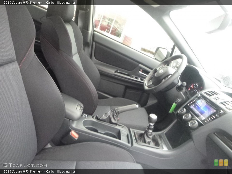 Carbon Black Interior Front Seat for the 2019 Subaru WRX Premium #131517499