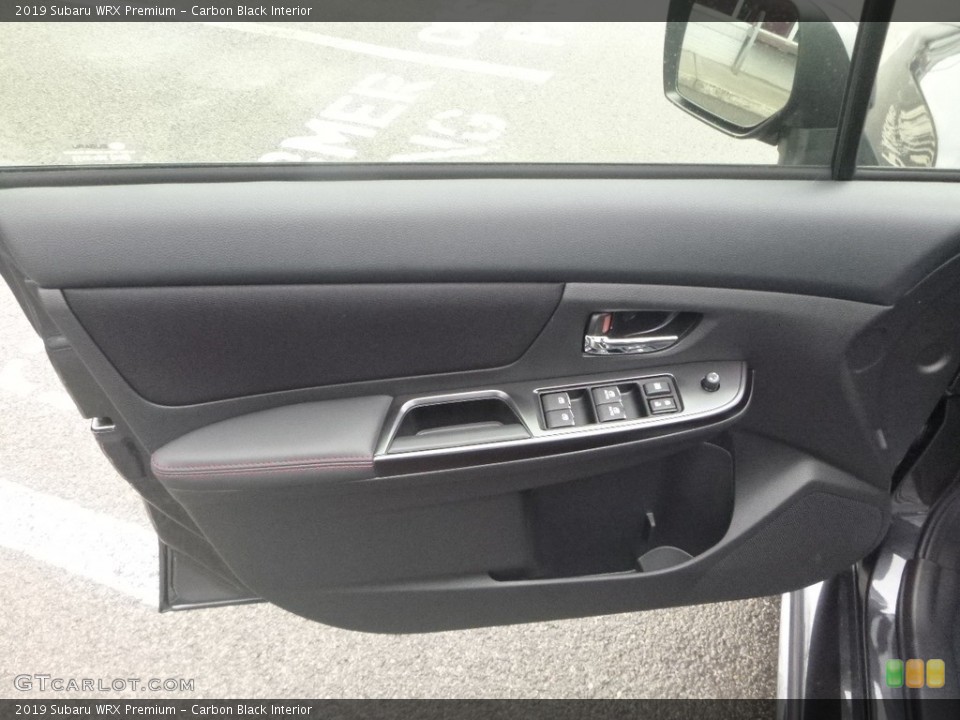 Carbon Black Interior Door Panel for the 2019 Subaru WRX Premium #131517589