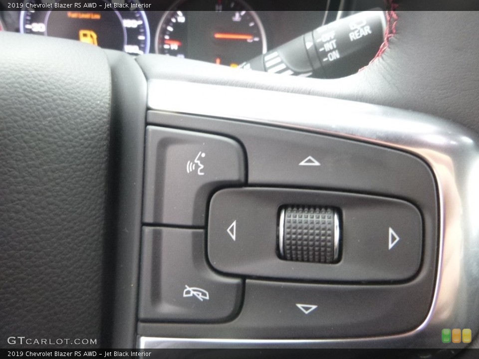 Jet Black Interior Controls for the 2019 Chevrolet Blazer RS AWD #131521363
