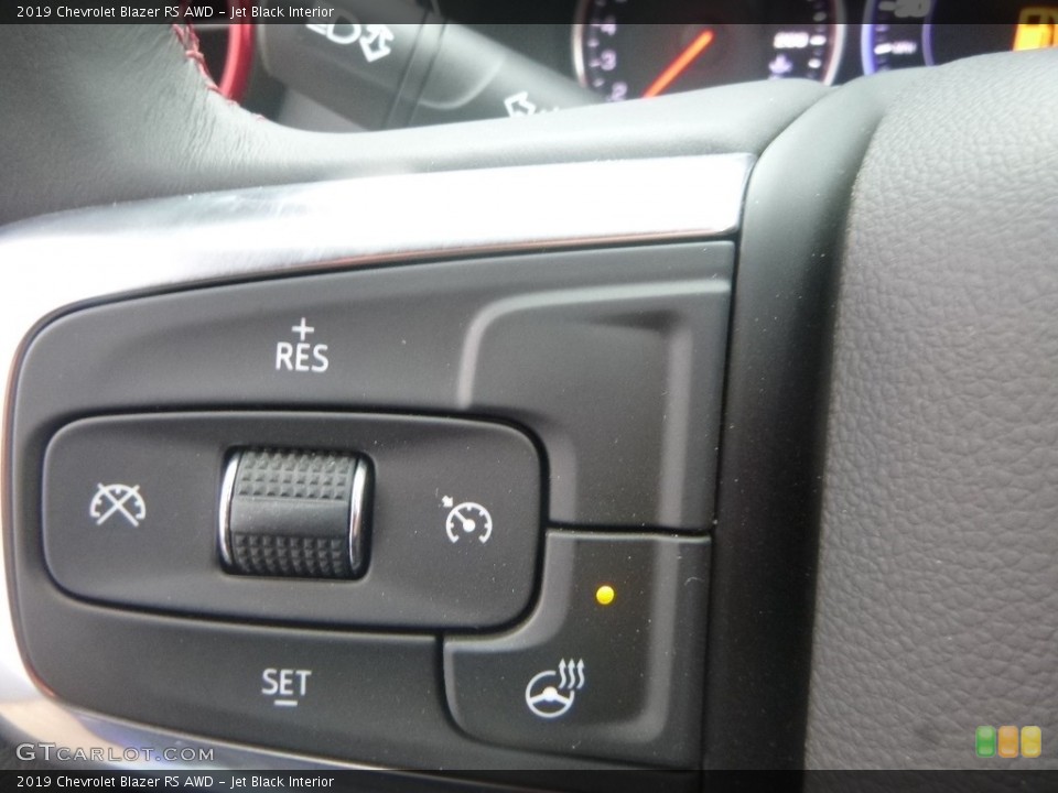 Jet Black Interior Controls for the 2019 Chevrolet Blazer RS AWD #131521393