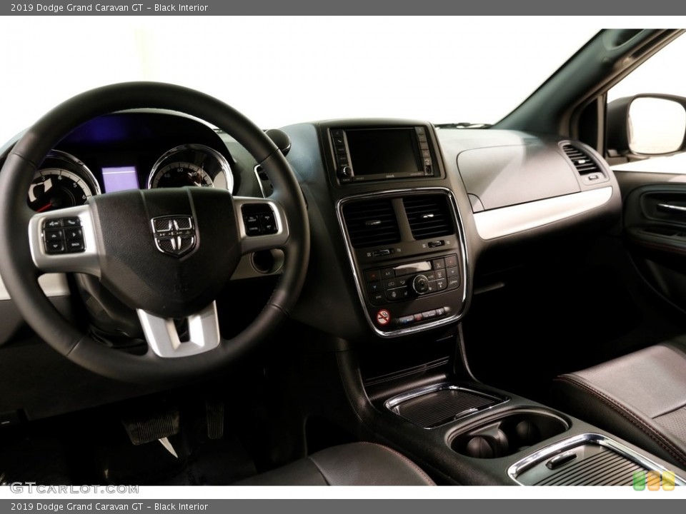 Black Interior Dashboard for the 2019 Dodge Grand Caravan GT #131525479