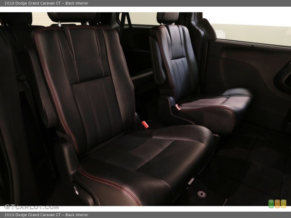 Black Interior Rear Seat for the 2019 Dodge Grand Caravan GT #131525638