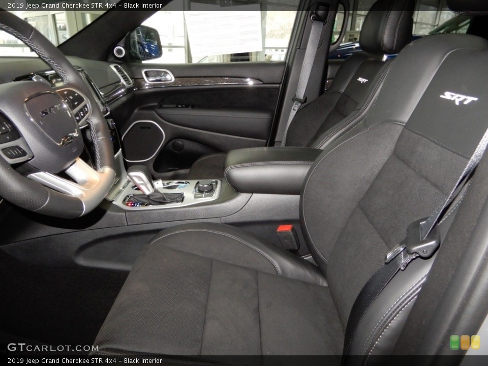 Black Interior Front Seat for the 2019 Jeep Grand Cherokee STR 4x4 #131531104