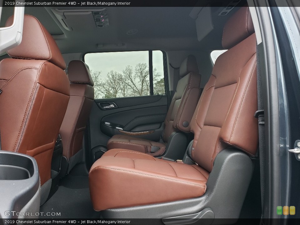 Jet Black/Mahogany Interior Rear Seat for the 2019 Chevrolet Suburban Premier 4WD #131535642