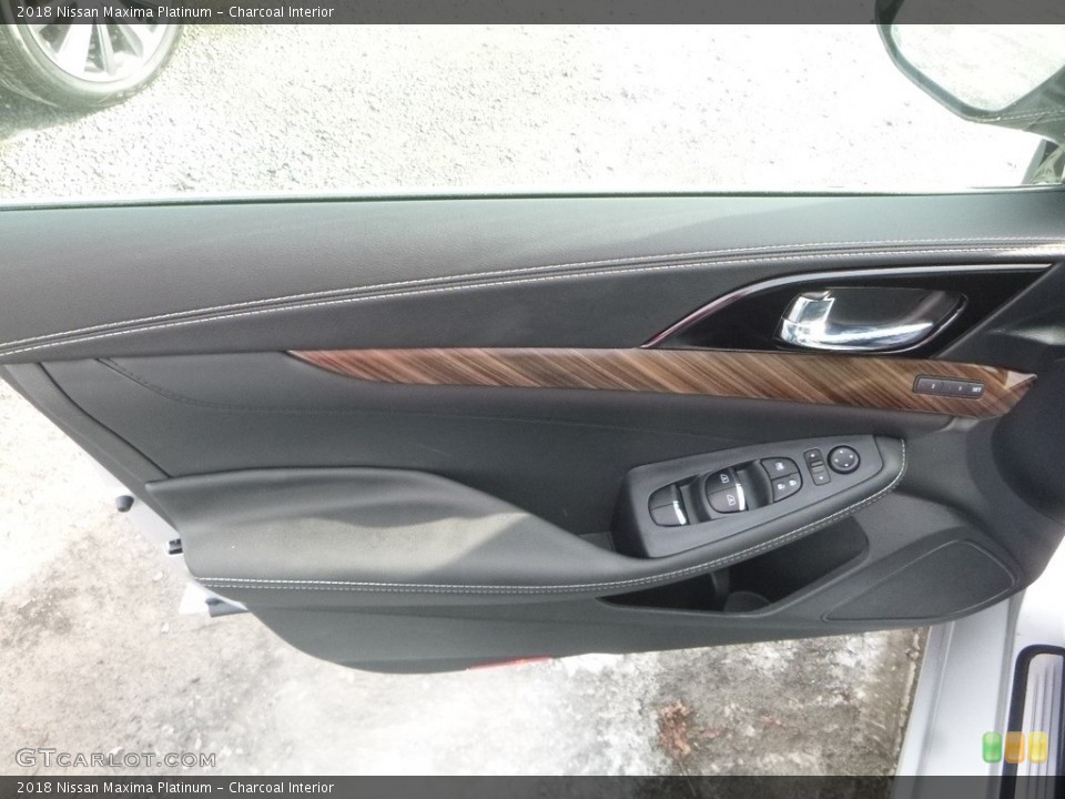 Charcoal Interior Door Panel for the 2018 Nissan Maxima Platinum #131564486