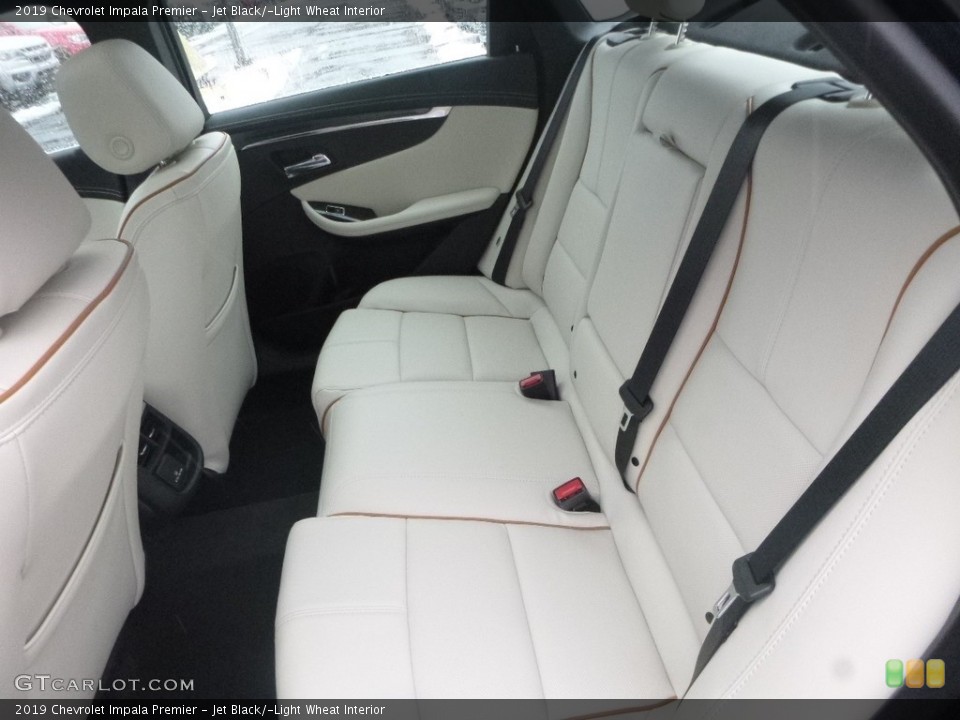 Jet Black/­Light Wheat Interior Rear Seat for the 2019 Chevrolet Impala Premier #131580797