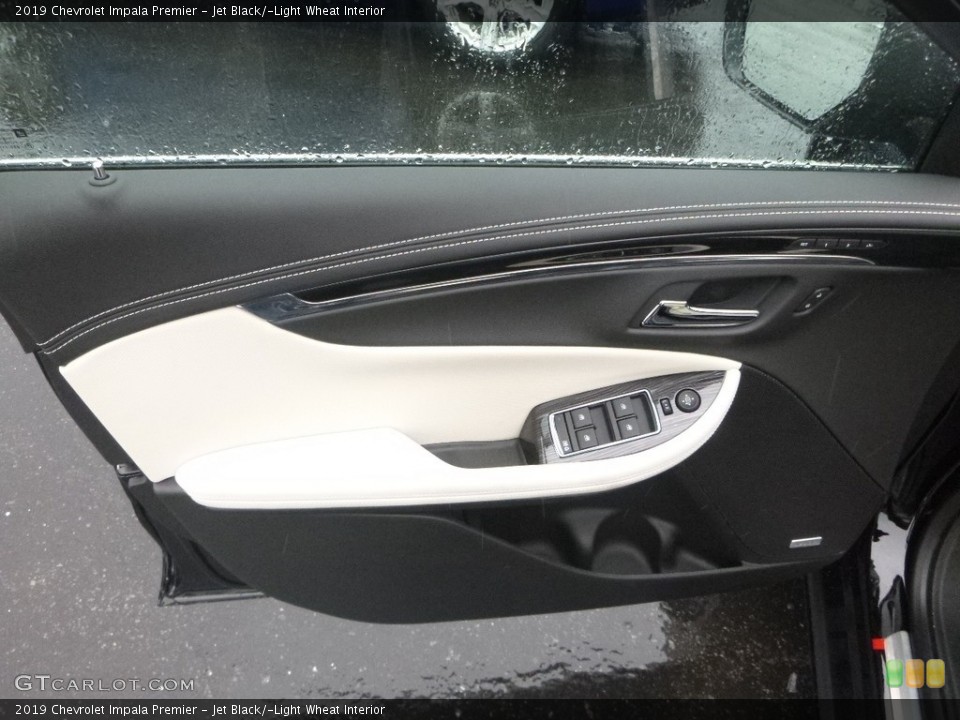 Jet Black/­Light Wheat Interior Door Panel for the 2019 Chevrolet Impala Premier #131580829