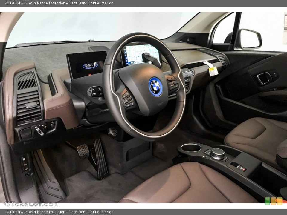 Tera Dark Truffle Interior Photo for the 2019 BMW i3 with Range Extender #131592961