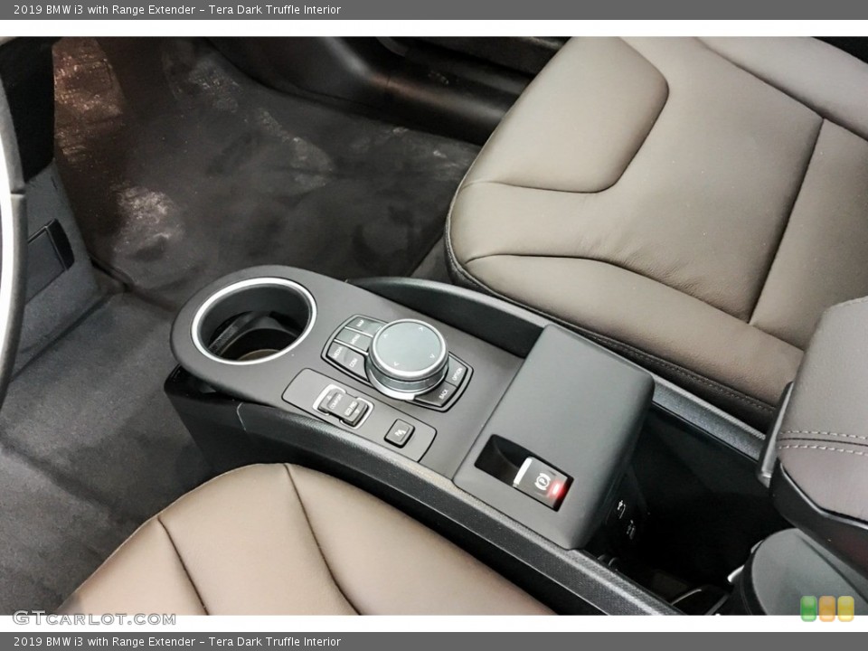 Tera Dark Truffle Interior Controls for the 2019 BMW i3 with Range Extender #131592979