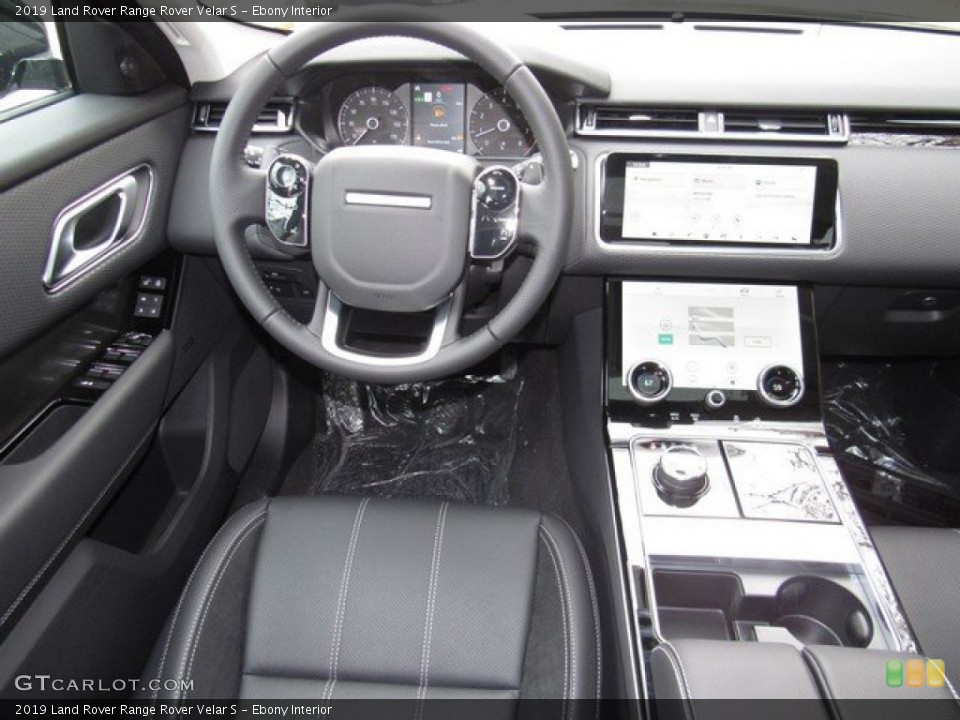 Ebony Interior Dashboard for the 2019 Land Rover Range Rover Velar S #131596405