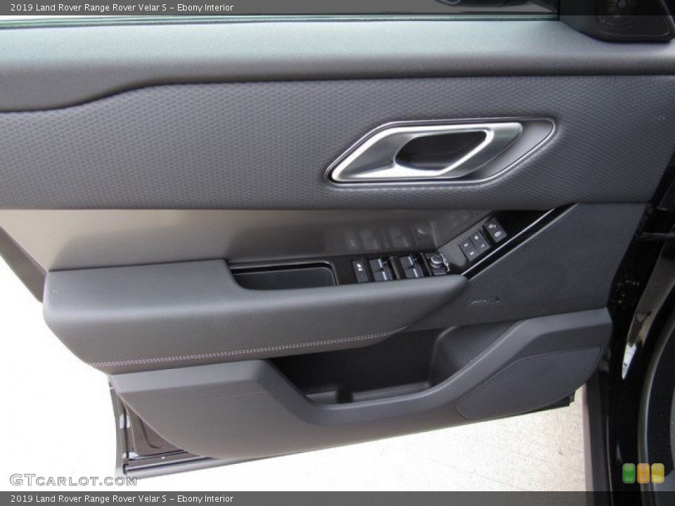 Ebony Interior Door Panel for the 2019 Land Rover Range Rover Velar S #131596576