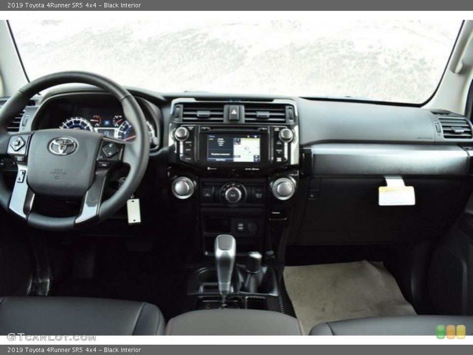 Black Interior Dashboard for the 2019 Toyota 4Runner SR5 4x4 #131598817